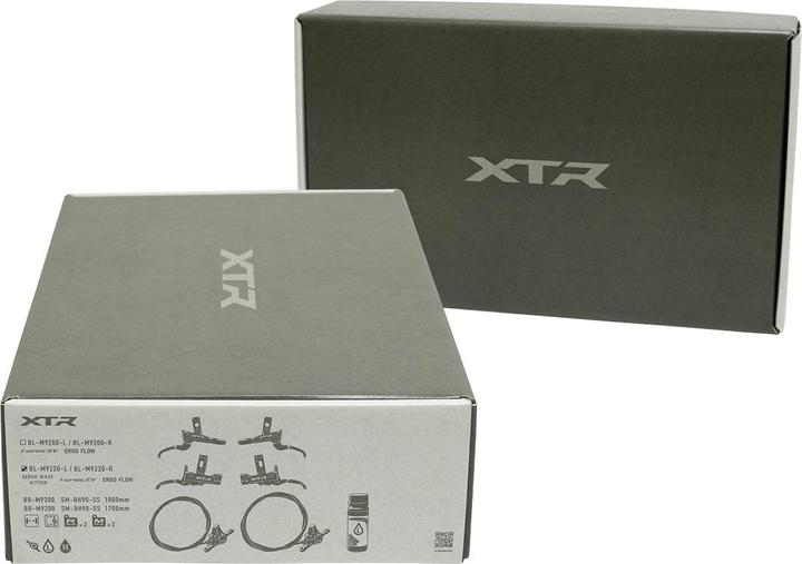 Immagine prodotto Shimano XTR BR-M9220 Upgrade Kit (Anteriore + Posteriore, Set freni, 4)