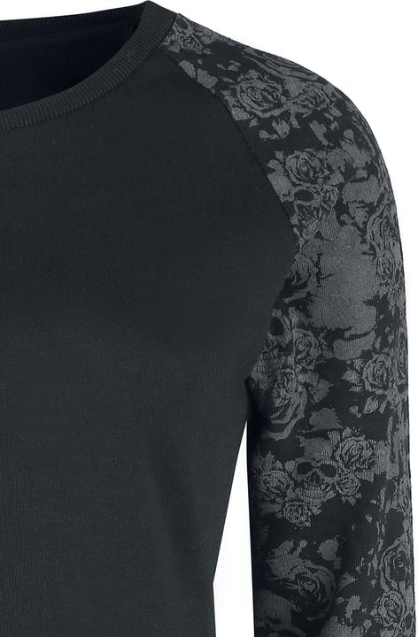 Produktbild Black Premium Skull & Roses (S)