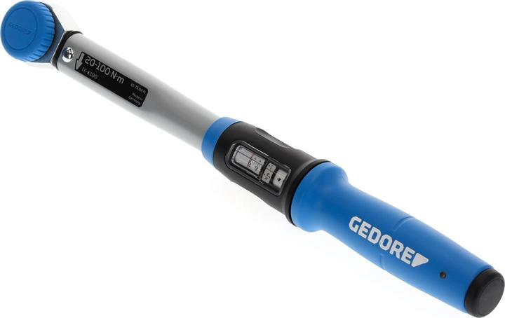 Actual product image Gedore Torque wrench TORCOFIX TF-K 20-850 N-m 15-630 lbf-ft (1/2", 20 - 100 Nm)