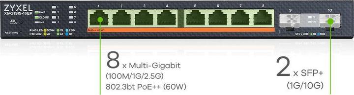 Produktbild Zyxel XMG1915-10EP (10 Ports)
