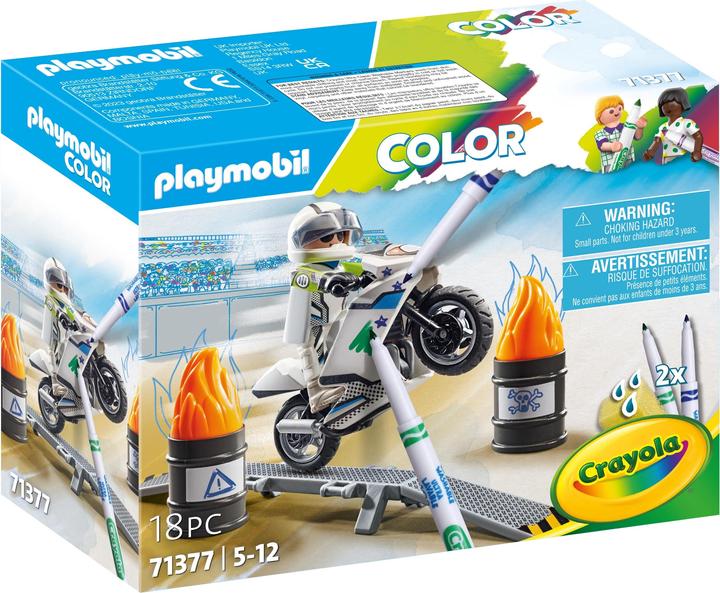 Produktbild Playmobil Motocross Motorrad (71377)