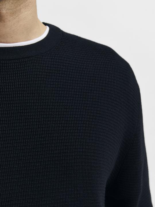 Produktbild Selected Bio-Baumwolle Waffel- Pullover (L)