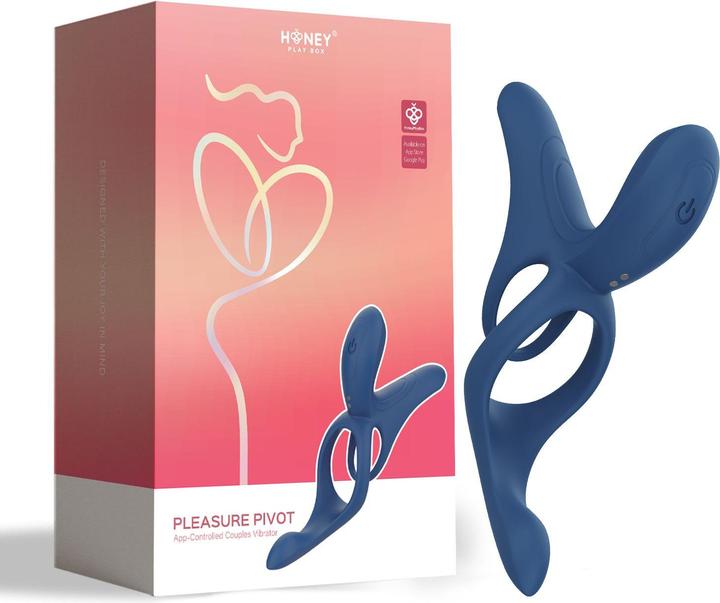 Immagine prodotto Honey Play Box Pleasure Pivot Paar-Vibrator Blue