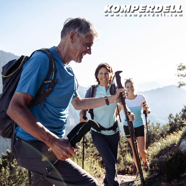 Actual product image Komperdell Carbon FXP.4 Approach Vario poles (115 - 135 cm)