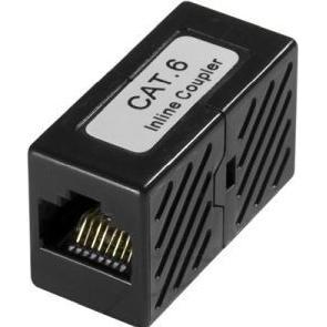 Exertis Connect Adattatore modulare, Cat. 6, UTP, RJ45 Bu./Bu. Adattatore per collegare 2 cavi patch, Accessori per server