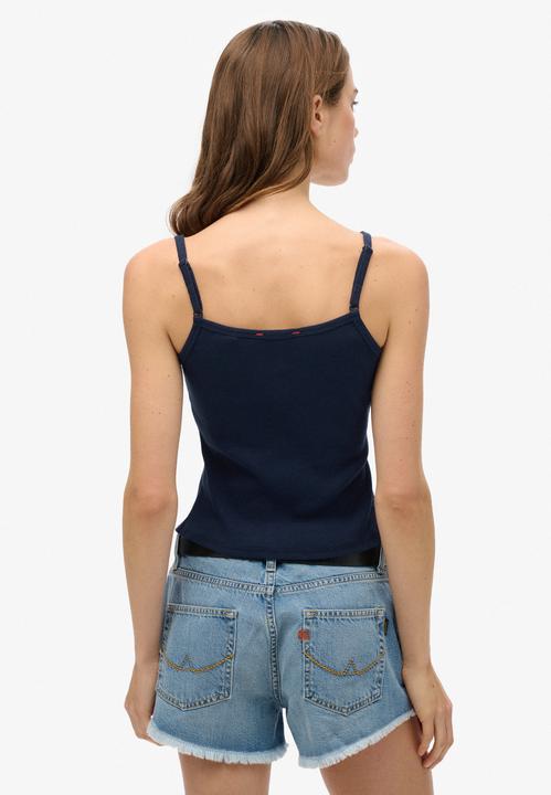 Immagine prodotto Superdry Athletic Essentials Trägerhemd mit Grafik und Knöpfen (12XL)