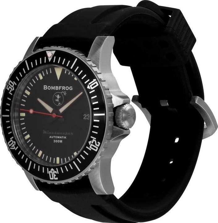 Immagine prodotto Bombfrog Minesweeper Edelstahl Neopren-Armband (Orologio sub)