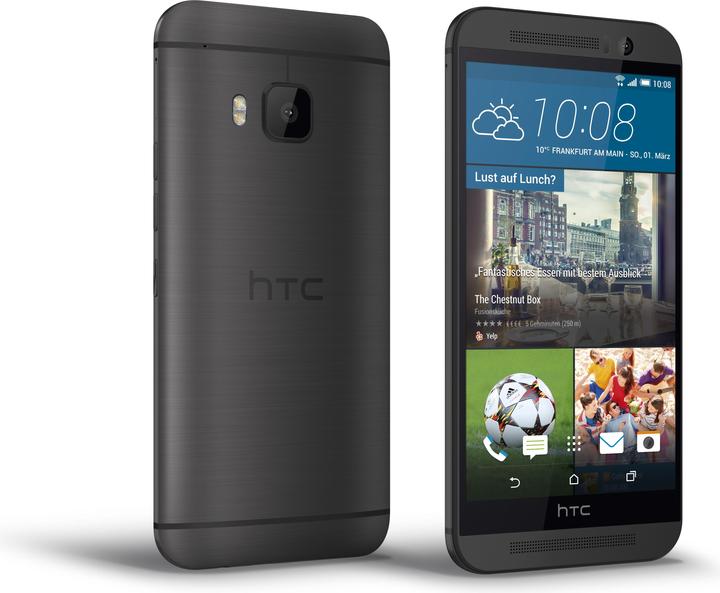 HTC One M9 (32 GB, Grigio canna di fucile, 5", SIM singola, 4G)