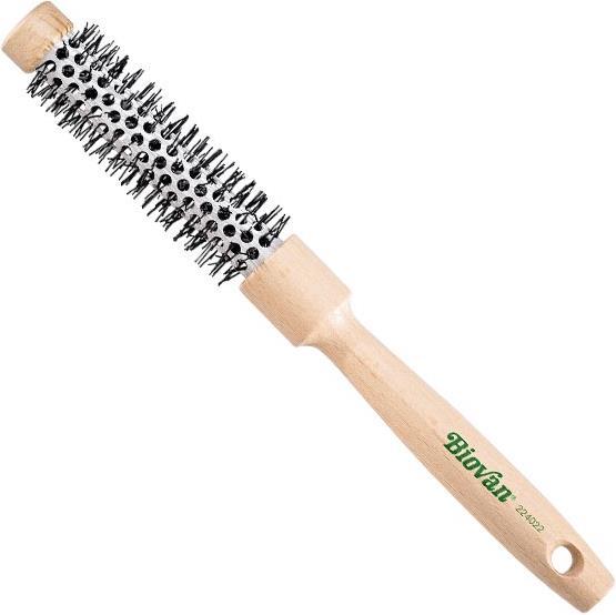 Biovan Brosse ronde pour sèche-cheveux avec revêtement céramique