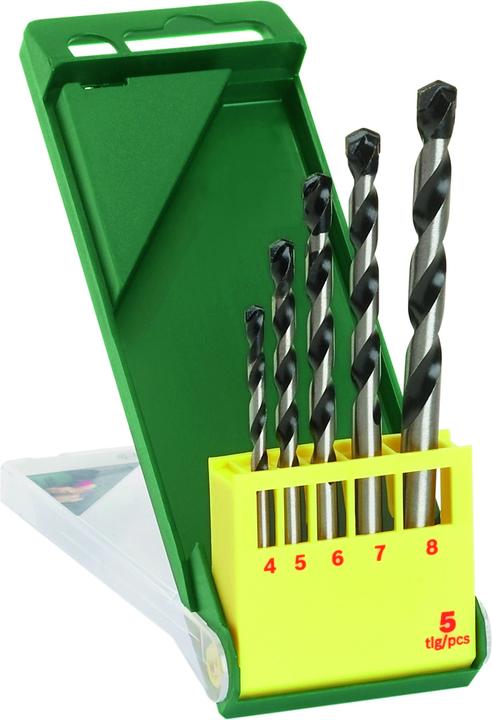Actual product image Bosch Zubehör gręžtuvas 4/5/6/7/8MM BETONO GRĘŽTUVŲ RINKINYS (4, 5, 6, 7, 8 millimetres)