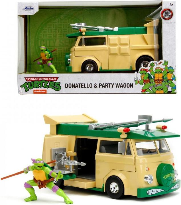 Produktbild Jada Turtles Party Wagon 1:24