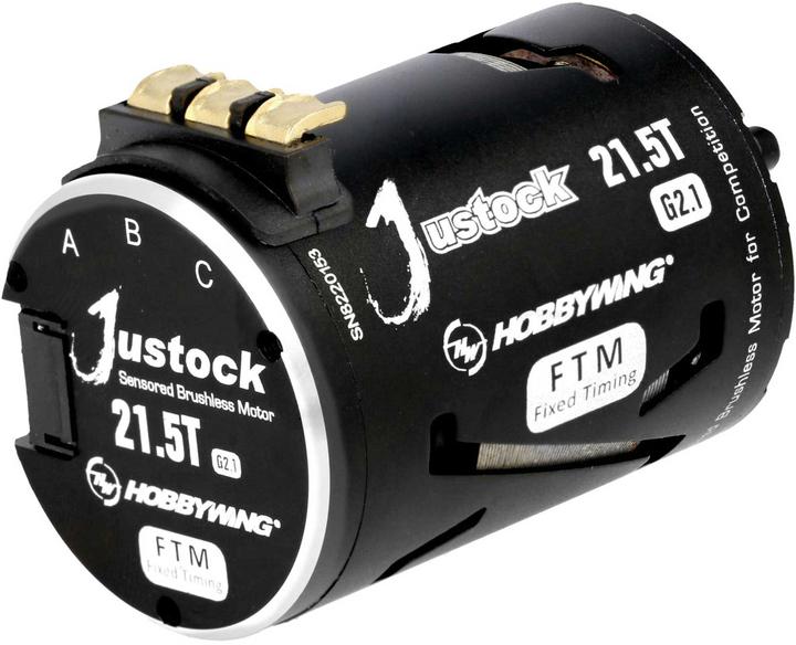 Produktbild Hobbywing Xerun Justock Combo G3S mit 21.5 Turn 2050kV für 1:10 Crawler, F1