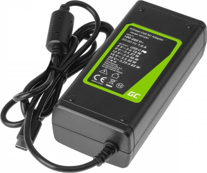 Produktbild GreenCell PRO Laptop Charger for Lenovo Yoga 4 Pro - 20V - 3.25A - 65W (65 W)