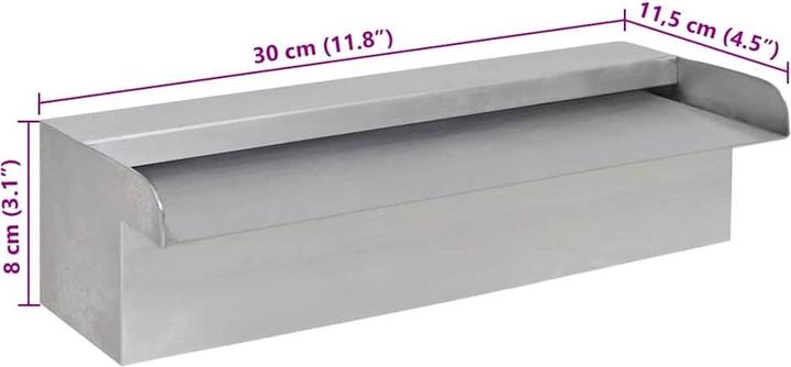 Produktbild vidaXL Schwalldusche