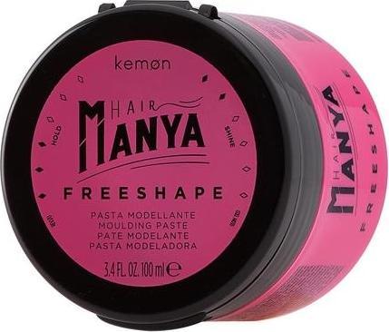Actual product image Kemon Hair Manya Freeshape - Modelling paste for medium hold 100ml (Hair gel, 100 ml)