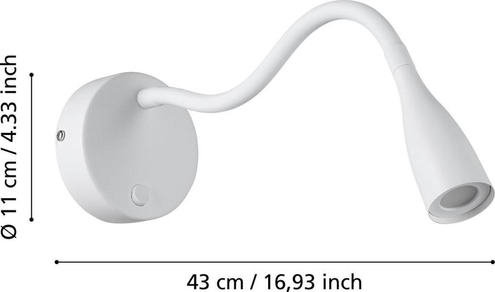 Produktbild EGLO Olivandino Wandlampe (320 lm)