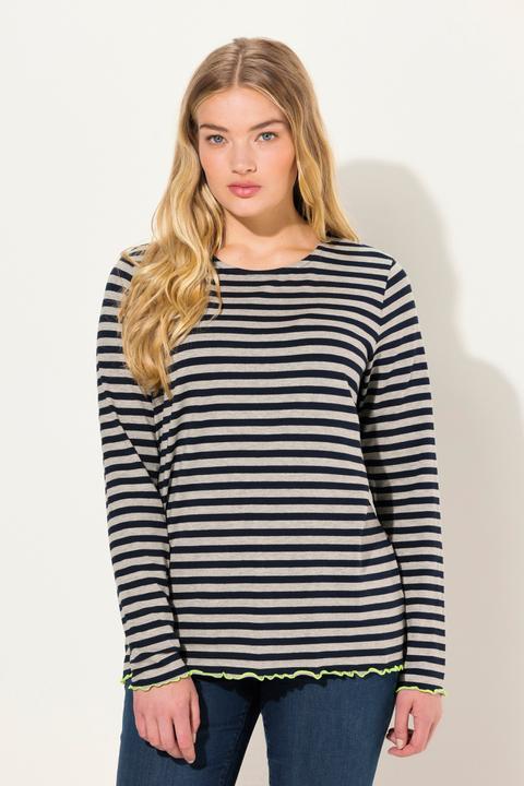 Produktbild Laurasøn Ringelshirt, Langarm, Rundhals (XL)