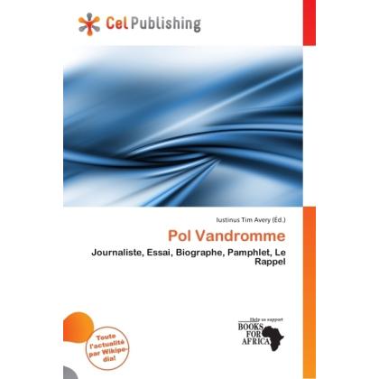 Pol Vandromme, Fachbücher