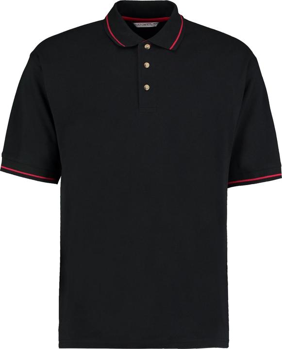 Leuchtend rot, Schwarz