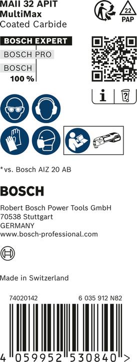 Produktbild Bosch Professional Zubehör Expert MultiMax