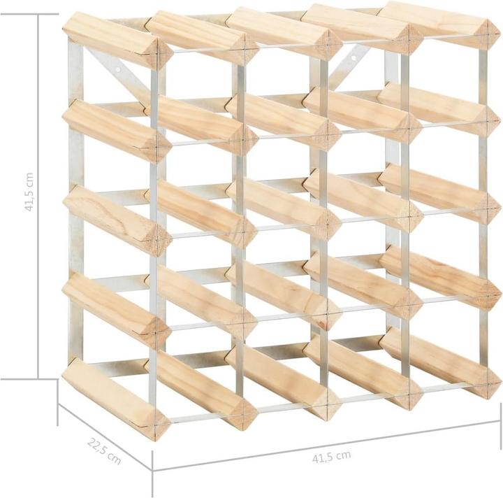 Actual product image VidaXL Dorkas (61 x 22,5 x 61 cm, 42 Fl.)