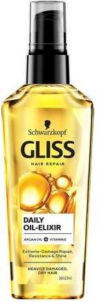 Produktbild Schwarzkopf Gliss Kur - Daily Oil Elixir Nourishing Hair Elixir From Oil To Daily Use 75Ml (75 ml)