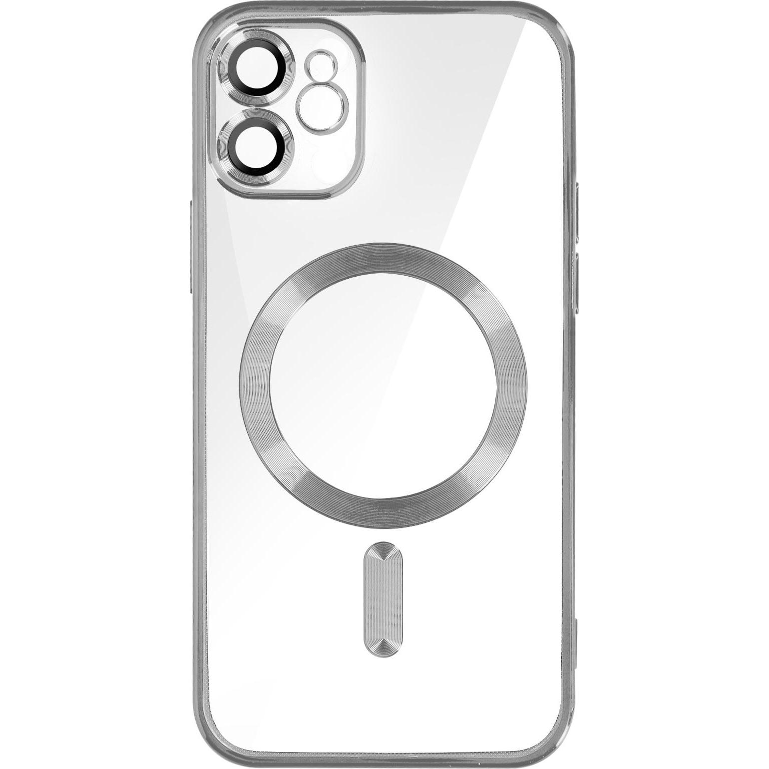 Thumbnail - Avizar Chrom Handyhülle Series (Apple iPhone 11), Smartphone Hülle, Grau