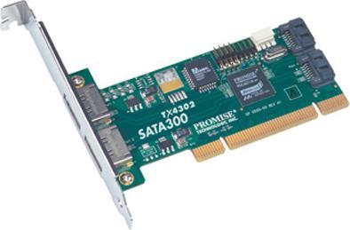 Produktbild Promise SATA300 TX4302, 2x SATA-II, 2x eSATA