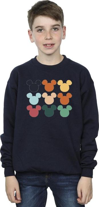 Produktbild Disney Mickey Mouse Heads Square Sweatshirt Jungen (152, 158)