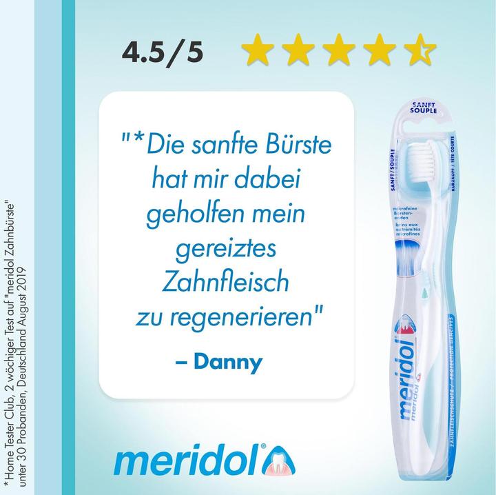 Actual product image Meridol Gum Protection Gentle (Soft, 1 x)