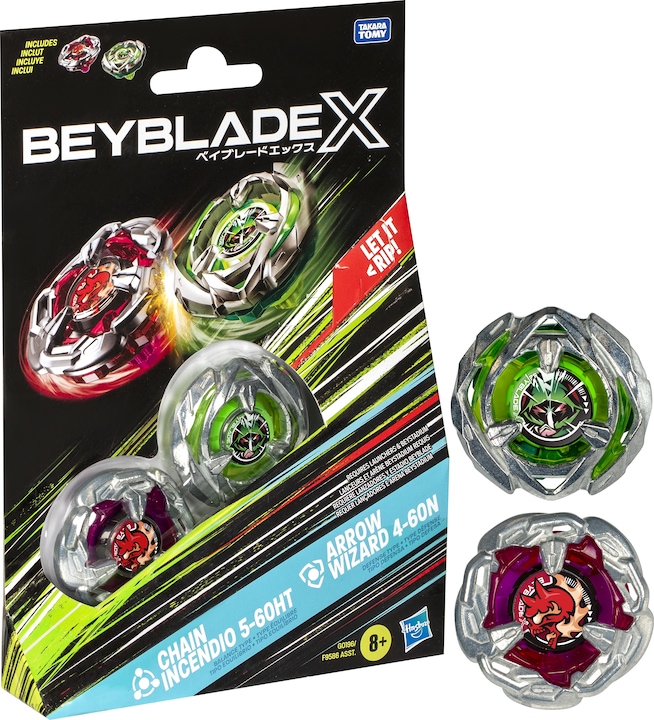 Immagine prodotto Hasbro Bey Bbx Dual Pack Ast (Multilingue)