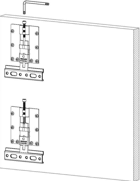 Image du produit Camar Support panneau réglable charge 10 kg, s (1 pcs)