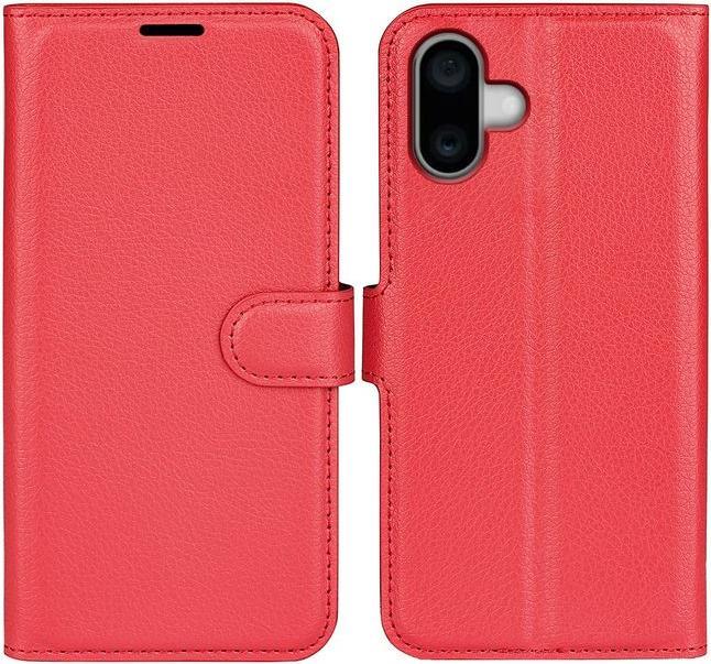 Image du produit MU Classic Série de couvertures de livres en cuir Litchi (Apple iPhone 16)