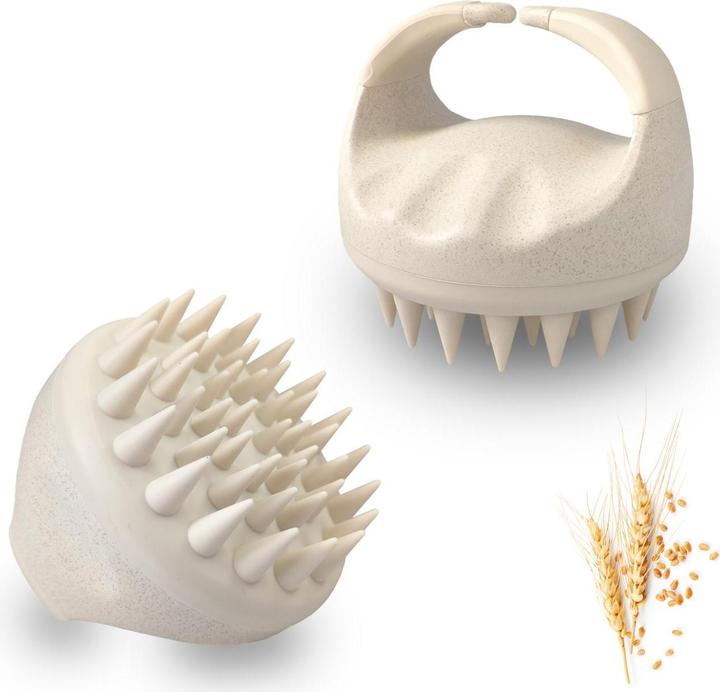 Quick Aid Brosse de massage et de soin en paille de blé