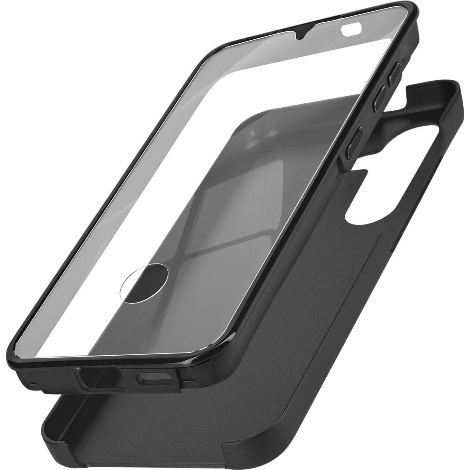 Avizar ClearGuard Case Series (Samsung Galaxy S24+), Smartphone Hülle, Schwarz