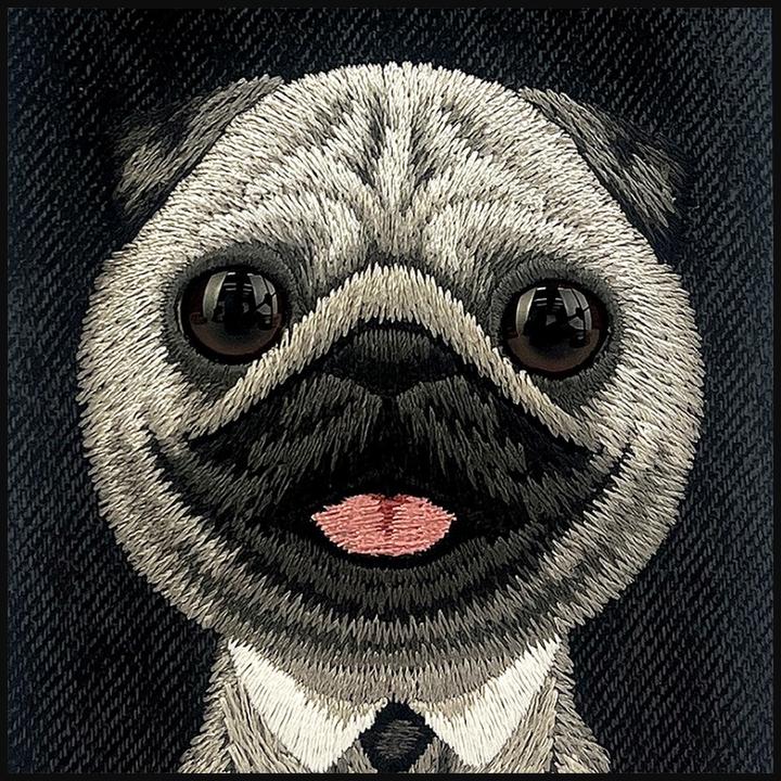 Produktbild Nimmy Etui Big Eyed Pet 2.0 Dog do iPhone 17 czarny (Apple iPhone 17)