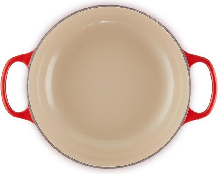 Image du produit Le Creuset Sauteuse Sig 24 cm Rouge Cerise (Casserole, Poêle à frire, Fonte, 24 x 14.70 cm)