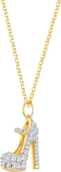 Image du produit Glanzstücke München Chaîne pour femme à talon haut - 34226 (Argent sterling doré à l'or jaune, 45 - 50 cm)