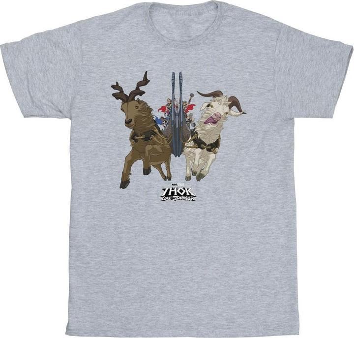 Thor Love And Thunder Viking Ship TShirt (M)