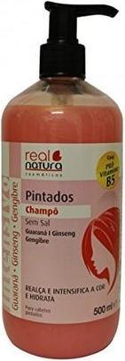 Actual product image Real Natura Pro-Cor Complex B Salt-Free Shampoo 500ml Color Protection and Hair Nutrition (500 ml, Liquid shampoo)