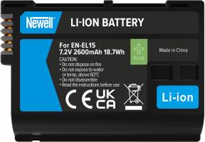 Immagine prodotto Newell batteria Plus sostituzione batteria EN-EL15 (Batteria della fotocamera)