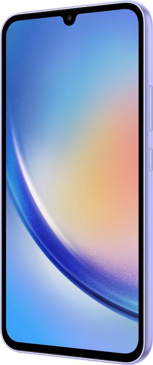 Actual product image Samsung Galaxy A34 5G (256 GB, Awesome Violet, 6.60", Dual SIM, 5G)