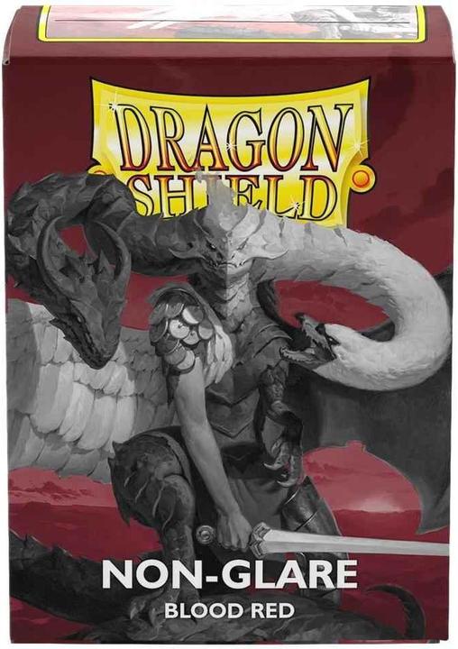 Actual product image Dragon Shield DS100 Matte NonGlare - Blood Red
