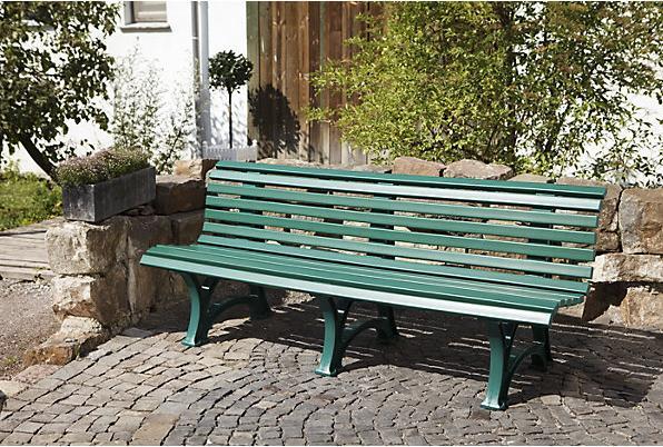 Actual product image kaiserkraft Plastic park bench