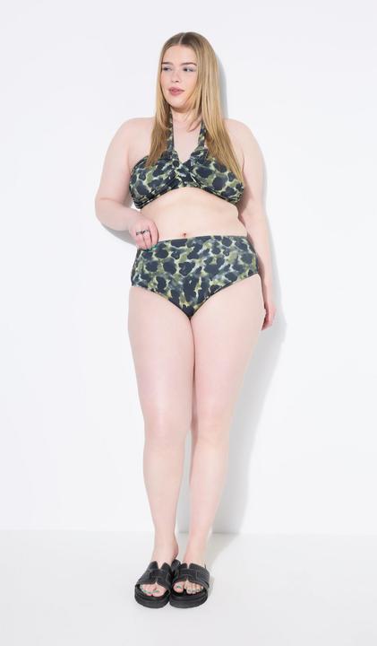 Image du produit Studio Untold Bas de bikini, taille haute et imprimé camouflage (48)