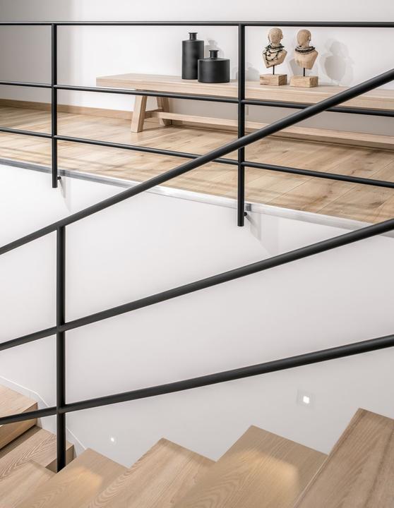 Nova Luce PASSAGIO LED recessed wall light white 1W IP54 warm white 3.7x2.2x3.7cm 8090801