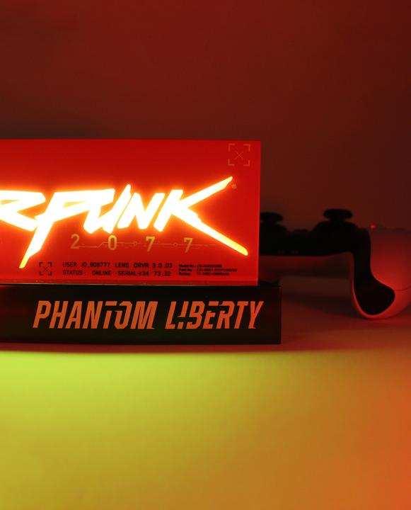 Actual product image Neamedia Cyberpunk Edgerunner LED-Light Phantom Edition 22 cm