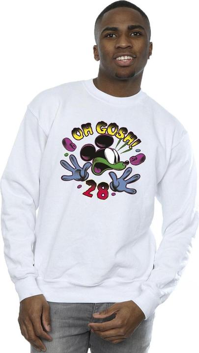 Immagine prodotto Disney Mickey Mouse Oh Gosh Pop Art Felpa Uomo (XXL)