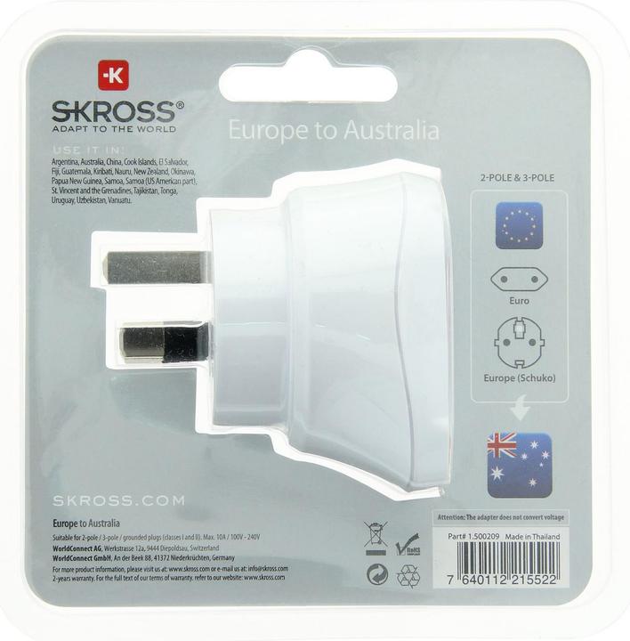 Produktbild Skross Country-Reiseadapter