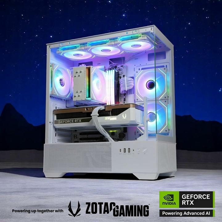 Actual product image Zalman Chronix White (ATX, mATX, Mini-ITX)